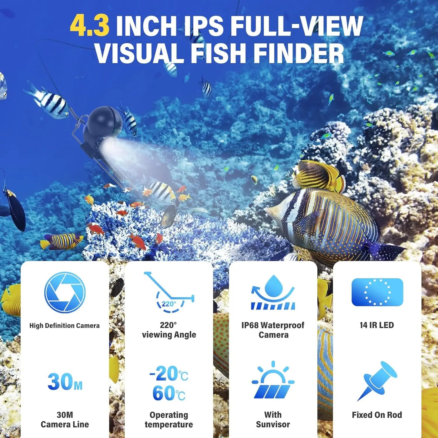 HD Underwater Exploration Camera